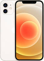 Смартфон Apple iPhone 12 (A2403) White, 64GB, Nano-SIM + eSIM, 6.1' (2532х1170, OLED, 460 PPI), A14 Bionic,