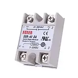 Реле твердотіле FOTEK SSR-40DA, 1ф 40 А, вихован. 3-32 VDC, фото 2