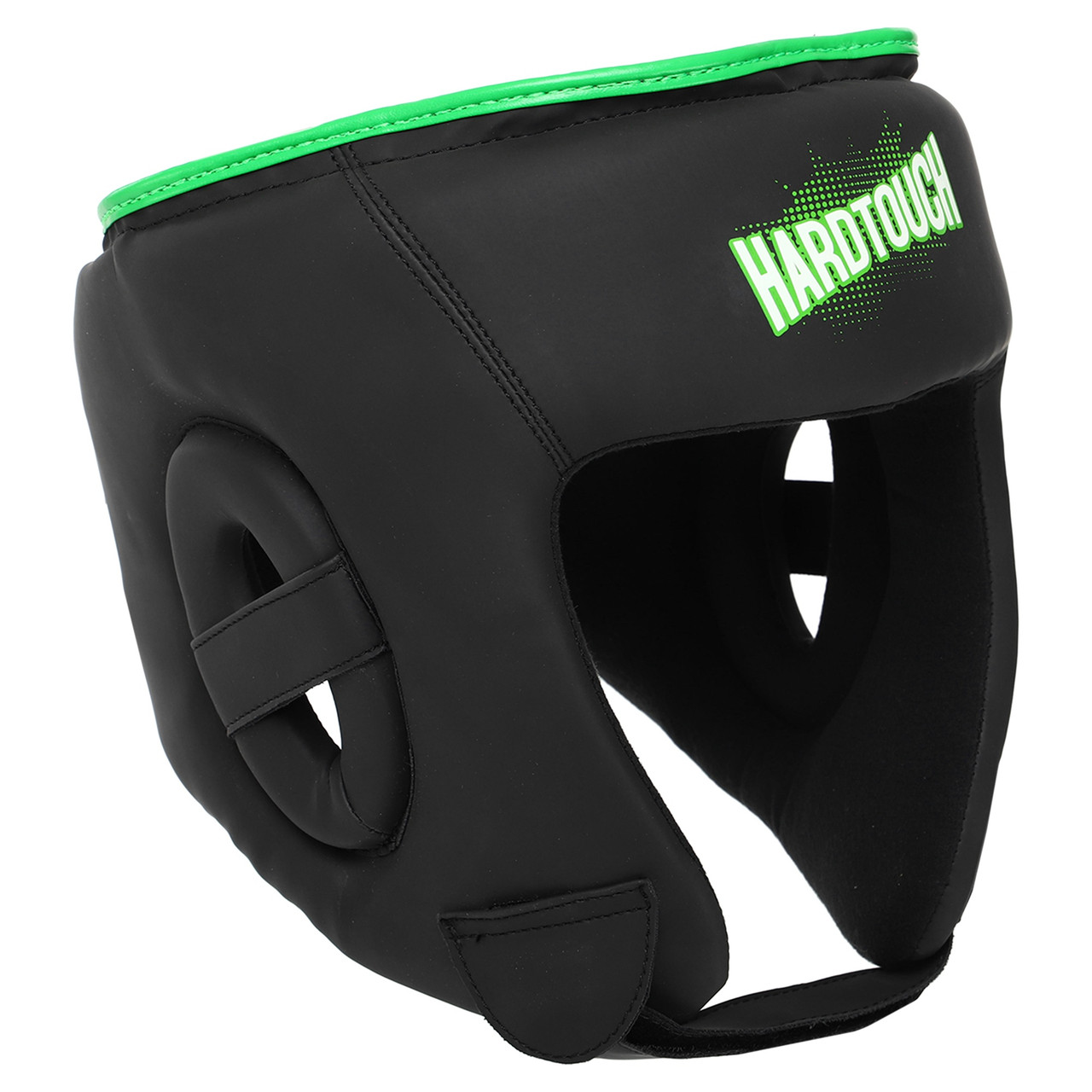 Шолом боксерський відкритий Zelart Hard Touch 4440 розмір XL Black-Green