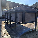 Диван ЛОФТ Престон 126 + м'які, водонепроникні, комфортні, з чохлами подушки для офісу, дому, дачі, фото 8