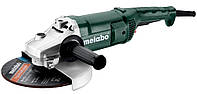 Шліфмашина кутова (болгарка) Metabo W 2200-230, Black/Green, 2200W, диск 230 мм, шпиндель М14, 6600 об/хв