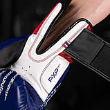 Боксерські рукавиці Phantom Muay Thai Blue 12 унцій (бинти в подарунок), фото 7