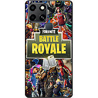 Силіконовий чохол бампер для Infinix Smart 6 гра Fortnite Фортнайт