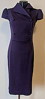 Женское фиолетовое платье 42 размер