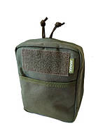 Подсумок EDC органайзер тактический Akinak Maxi book MOLLE Olive