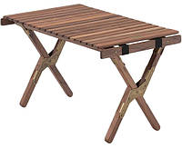 Стіл складний Naturehike HTM Roll Table wood M NH21JJ001 Black PRO_9943