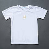 Патріотична футболка з золотим трезубом, фото 7