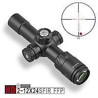 Discovery Optics HD 2-12x24 SFIR FFP