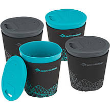 Набір туристичного посуду Sea To Summit DeltaLight Camp Set 4.4 (Pacific Blue/Grey), фото 5