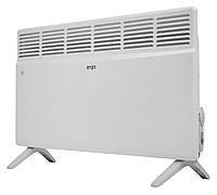 Конвектор Ergo HCU 212020 White, 2000W, площа обслуговування 20 кв.м, термостат механічний, установка