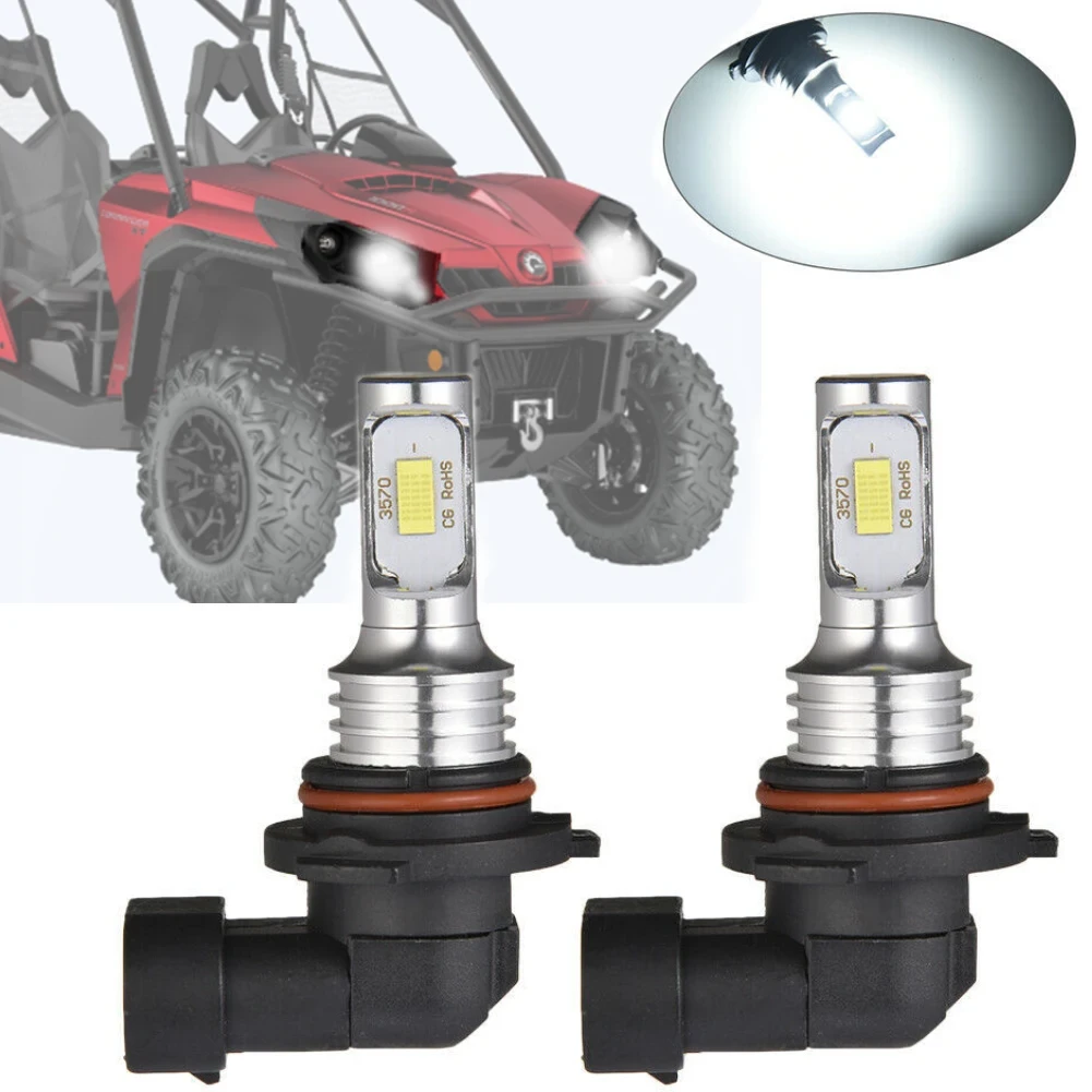 Комплект (2 шт.) LED-лампочок для фар для квадроциклів та баггі Can-Am, фото 1