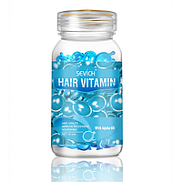 Вітамінні капсули для волосся Sevich Hair Vitamin with Jojoba Oil, для глибокого відновлення та блиску, 30 шт