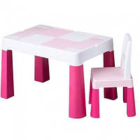 Комплект Tega MULTIFUN стол+1 стул MF-001 pink PRO_1885