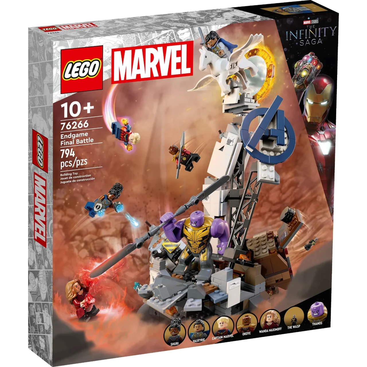 Конструктор LEGO Marvel 76266 Завершення. Вирішальна битва