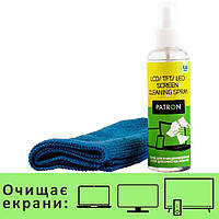Засіб для чищення екрана ноутбука/монітора/телевізора/телефона 100 мл Patron
