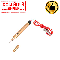 Індикатор напруги 6-12-24В., металевий корпус INTERTOOL VT-4009 YLP