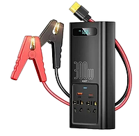 Інвертор автомобільний Baseus IGBT 300W Car Power inverter (220V CN/EU) Black | Перетворювач напруги |Чистий синус | CGNB010001