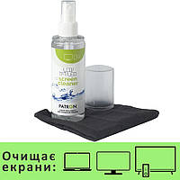 Засіб для чищення екрана ноутбука/монітора/телевізора/телефона 120 мл Patron