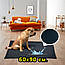 Багаторазова пелюшка для собак 60х90 см непромокаюча чорна, фото 2