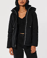Куртка демисезонная - женская куртка Hollister HC9525W S Черный