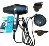 Профессиональный фен для сушки и укладки волос с насадкой расческой и диффузором 2200Вт, Универсальный фен