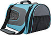 Сумка для перенесення котів та собак 45x25x26 см CosmoPet CP-13 Blue, фото 6