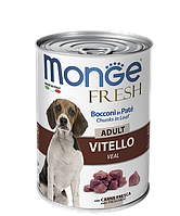 Monge Fresh Adult Veal 400 г влажный корм для собак Монж (164566-21) BE