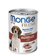 Monge Fresh Adult Lamb 400 г влажный корм для собак Монж (164569-21) BE