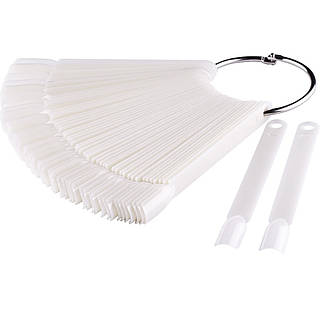 Тіпси на кільці білі "прямий край"