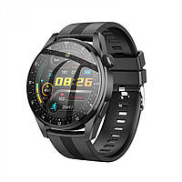 Умные смарт-часы Hoco Y9 | Smart Sports Watch | Наручные смарт-часы с функцией приема звонков | Black |