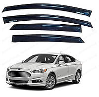 Дефлекторы окон Ford Fusion 2012-2020\Ветровики Форд Фьюжен