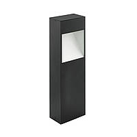 Вуличний ліхтарний стовпчик світлодіодний 3000К теплий колір свічення сірий 38х13.5х7.5 см