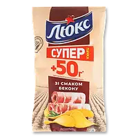 Чипсы Люкс со вкусом бекона 183 г