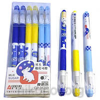 Ручка пиши-стирай "GP-34259" (Кролик), синяя 0,38 мм