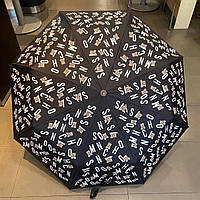 Парасолька Moschino, брендова парасоля жіноча,зонт,тренд