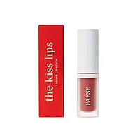 Жидкая Матовая Помада для губ с витамином Е Liquid Lipstick The Kiss Lips Paese 3,4ml (02) nude coral