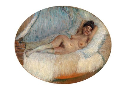 Листівка Vincent van Gogh — Reclining Nude