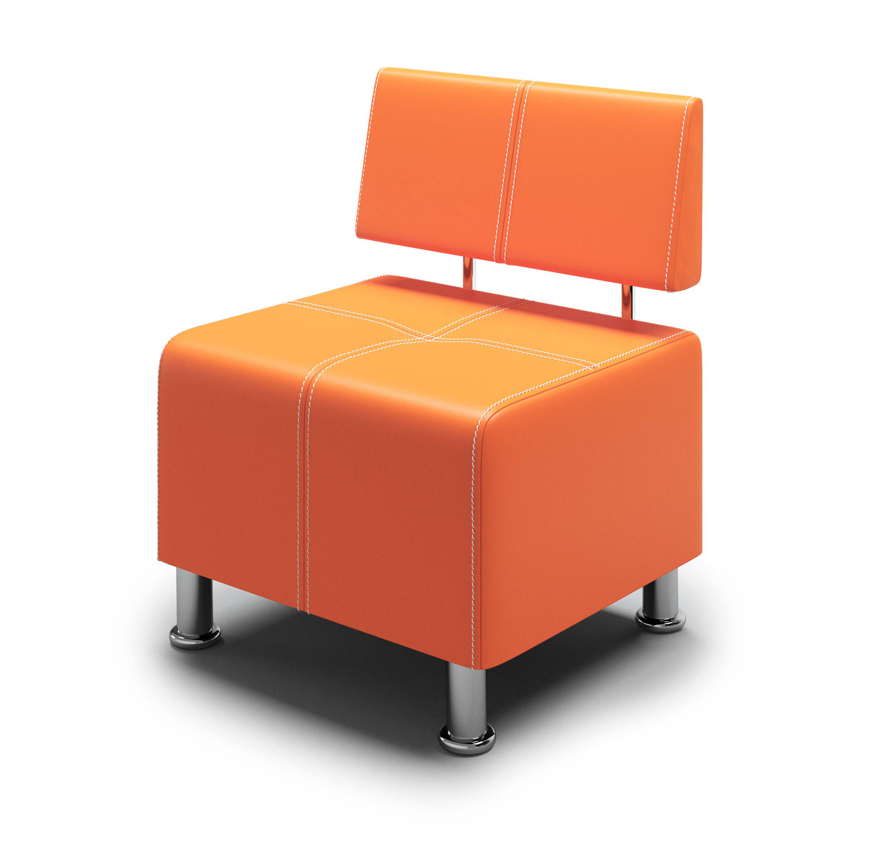 М`яке крісло-диван офісне BNB Joker 60 см. Помаранчеве (Колір 2218). Безкоштовна доставка