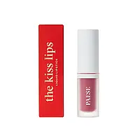 Жидкая Матовая Помада для губ с витамином Е Liquid Lipstick The Kiss Lips Paese 3,4ml (03) lovely pink