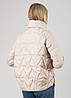 Куртка жіноча бежева коротка демісезонна Vivilona M, фото 3