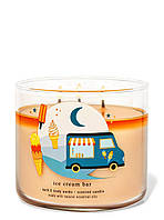 Свеча ароматическая Bath & Body Works ICE CREAM BAR BBW0248W 411 г Бежевый