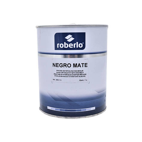 Фарба для бампера Roberlo Negro Mate матова чорна 1л, фото 2