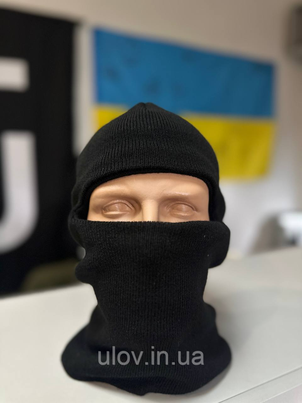 Балаклава в’язка 1-д Чорна