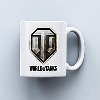 Чашка c логотипом игры World of Tanks 330 мл