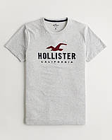 Футболка Hollister HC9646M L T Светло-серый