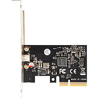 Контролер Frime PCI-E to USB3.2 Gen2x2 20Gbps TYPE-C ASM3242 (ECF-PCIEtoUSB014.LP)