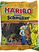 Жувальні цукерки лакриця Haribo Crazy Schnuller 175г