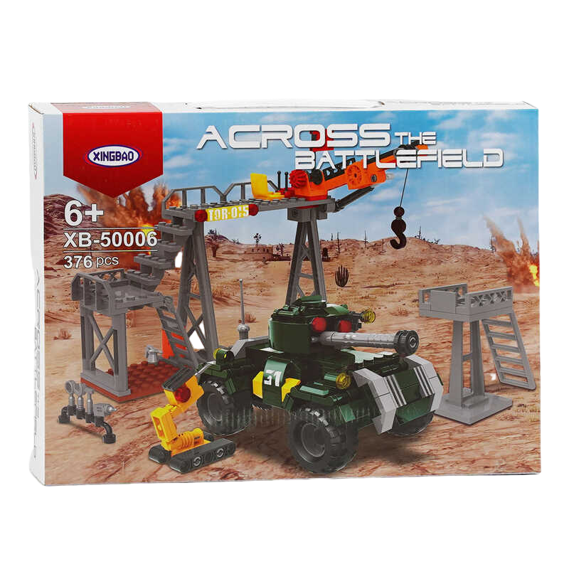 Конструктор Across the Battlefield 376 деталей ХВ 50006 XingBao, фото 1