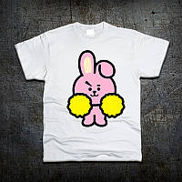 Футболка Fruit of the Loom Кролик Cooky Куки от Чонгука BT21 116 см (97393) GM, код: 7584613