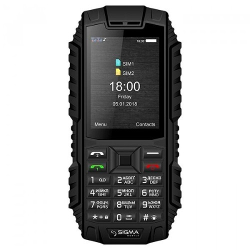 Мобільний телефон Sigma mobile Х-treme DT68 Black